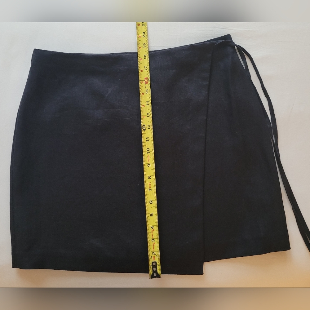 & OTHER STORIES wrap linen skirt. NWT. Size: 12 - Picture 6 of 9